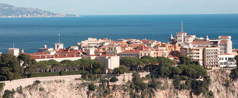 General view of Monaco, Monte-Carlo